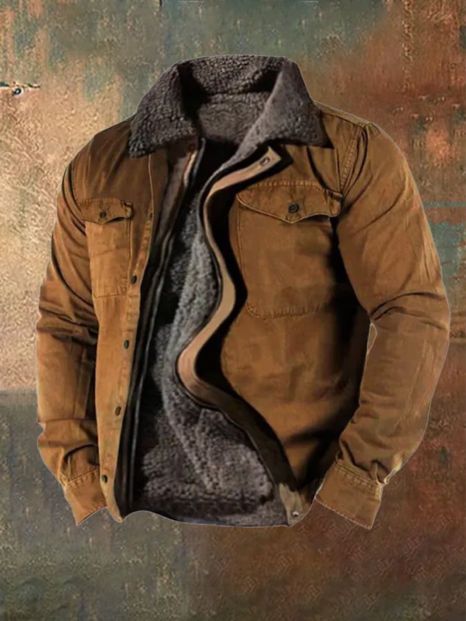 Chaqueta Vintage Western de algodón