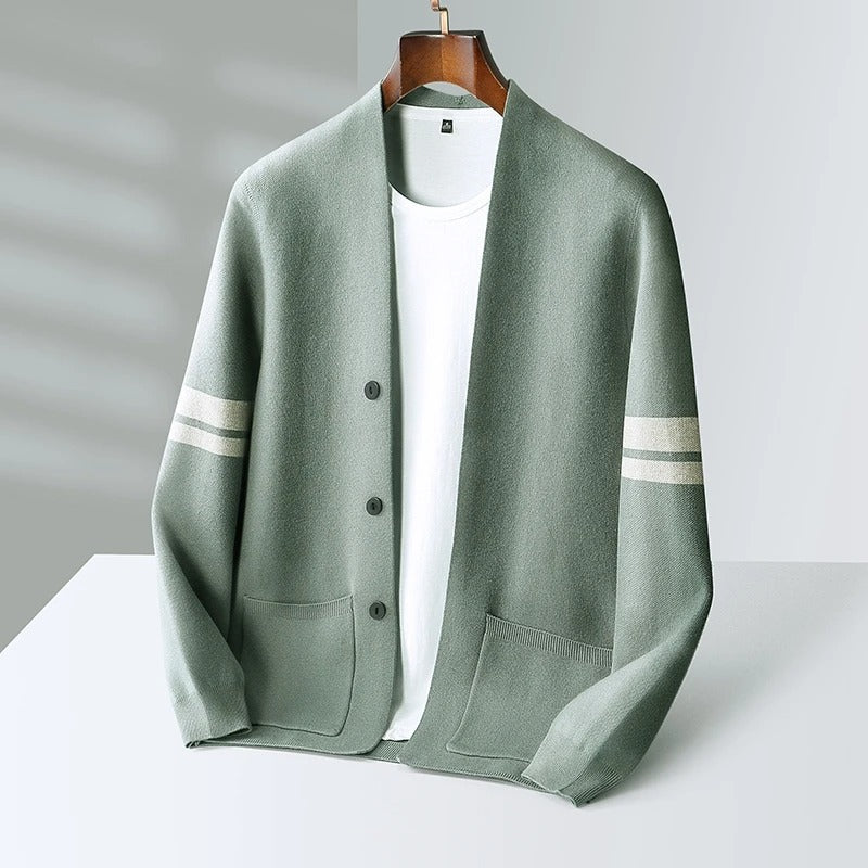 Elegante cárdigan para hombre