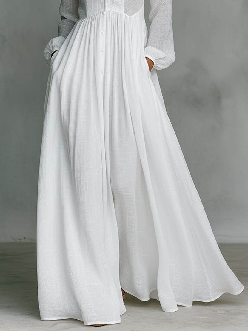 Élisa™ — Vestido maxi minimalista y refinado