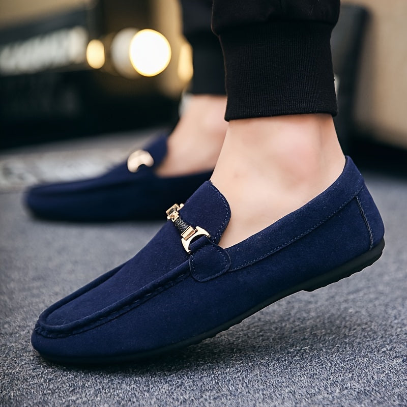 Mocasines de negocio de ante
