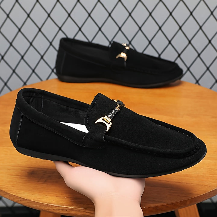 Mocasines de negocio de ante