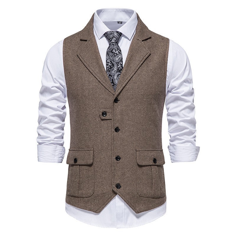 Elegante chaleco vintage