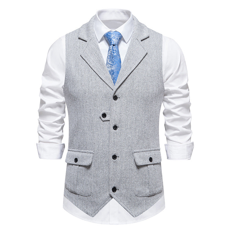 Elegante chaleco vintage