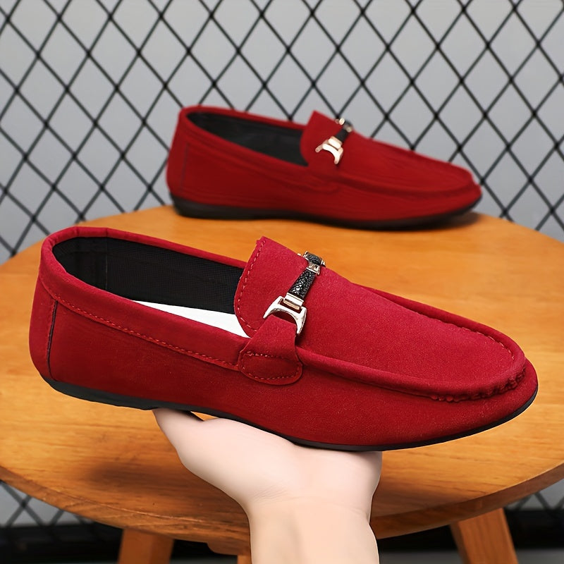 Mocasines de negocio de ante