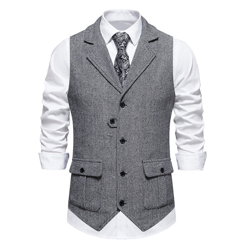 Elegante chaleco vintage