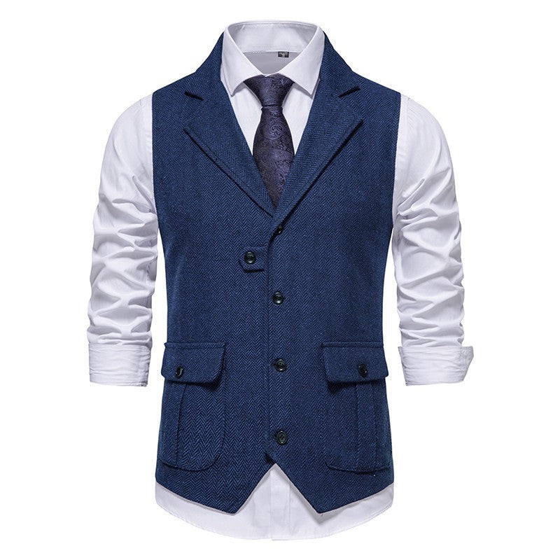 Elegante chaleco vintage