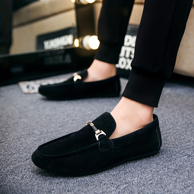 Mocasines de negocio de ante