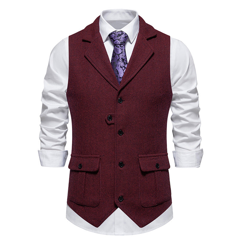 Elegante chaleco vintage