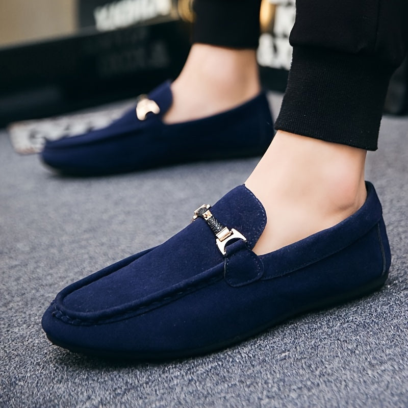 Mocasines de negocio de ante