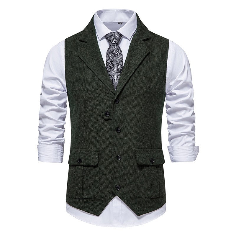 Elegante chaleco vintage