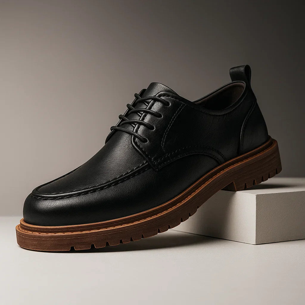 Zapatos de piel auténtica