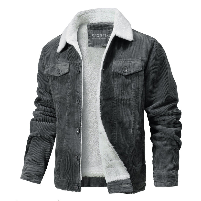 Chaqueta informal con forro polar
