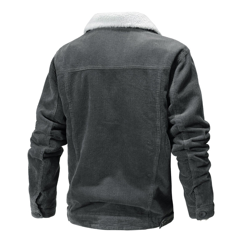 Chaqueta informal con forro polar