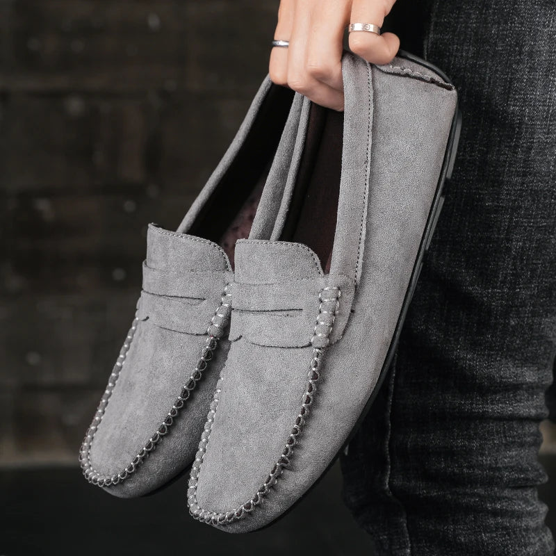 Mocasines de ante elegantes