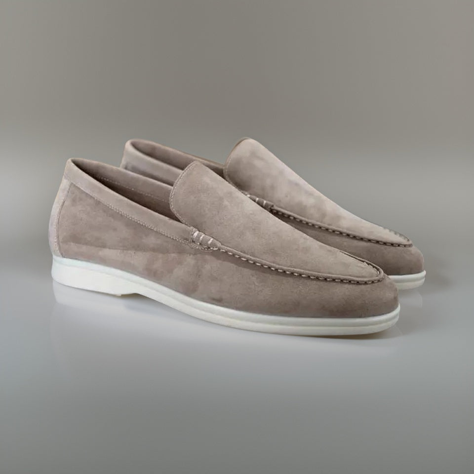 Mocasines casuales de ante