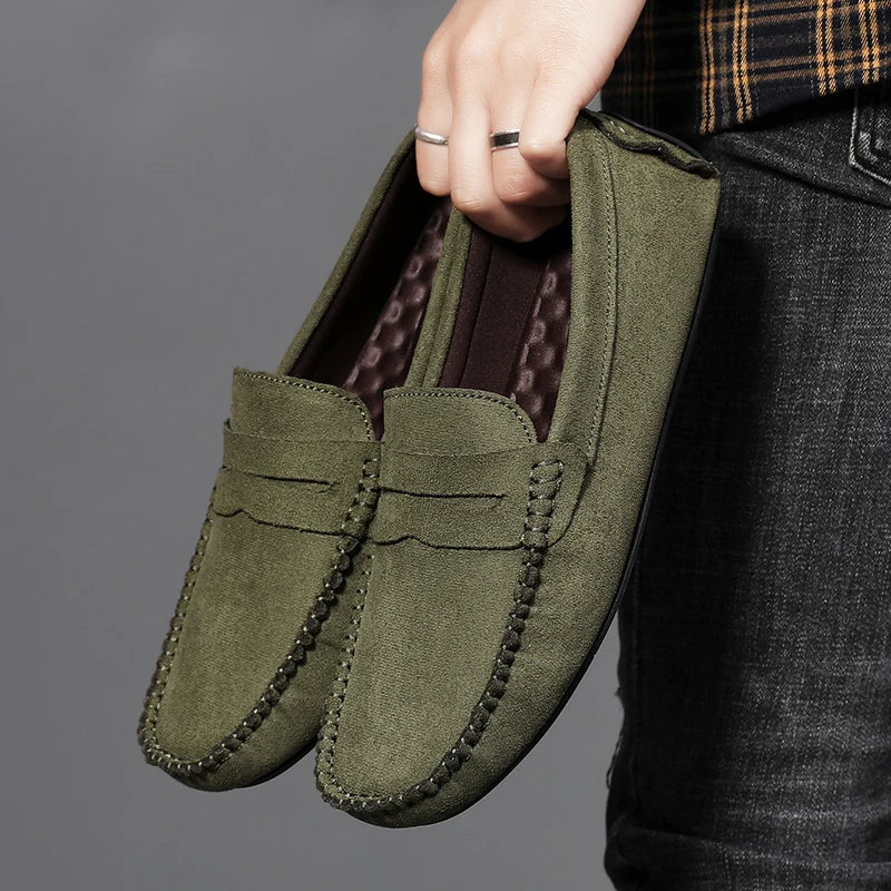 Mocasines de ante elegantes