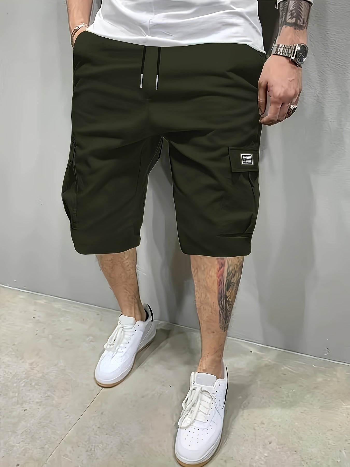 Pantalones cortos cargo elegantes