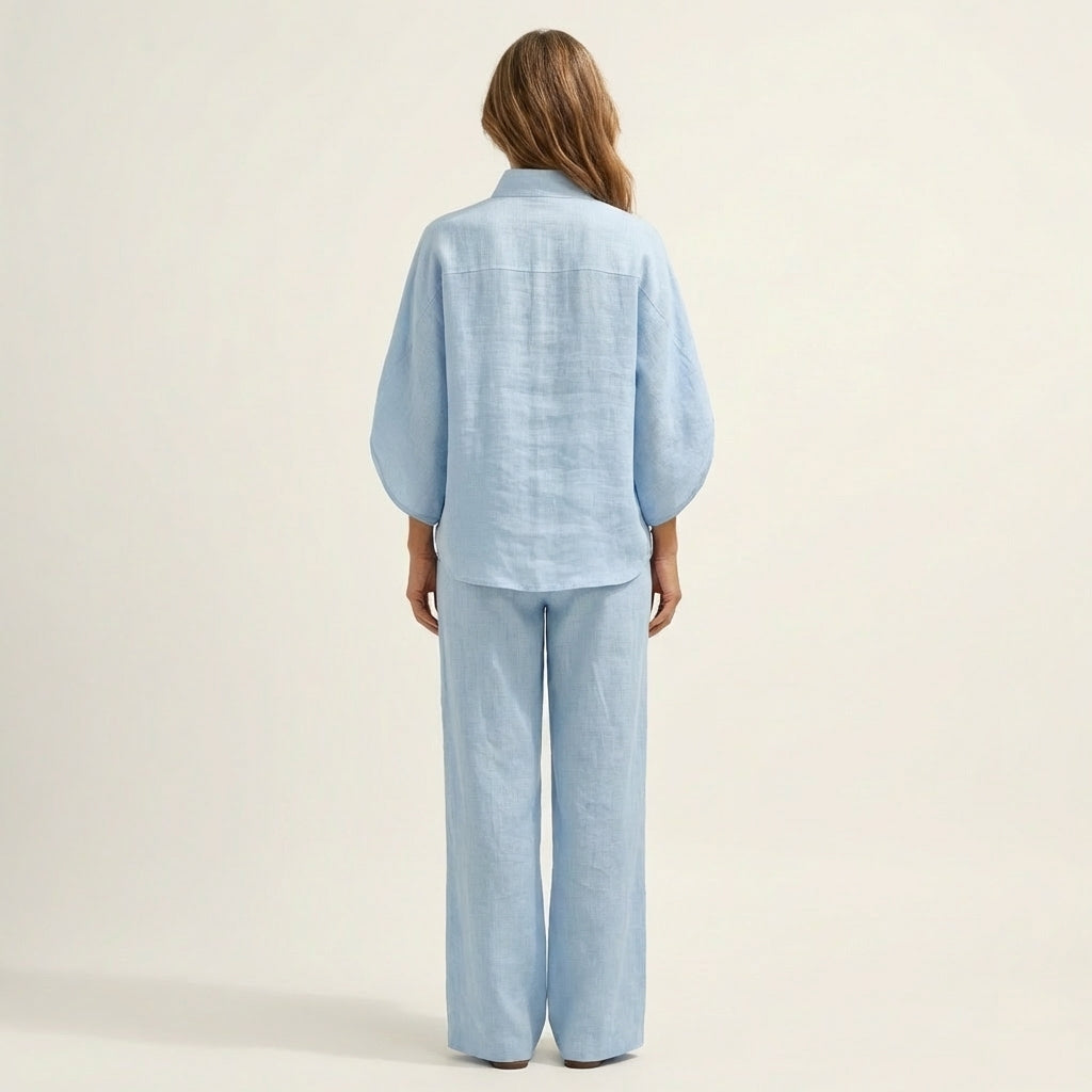 Luciana | Conjunto de Dos Piezas en Lino