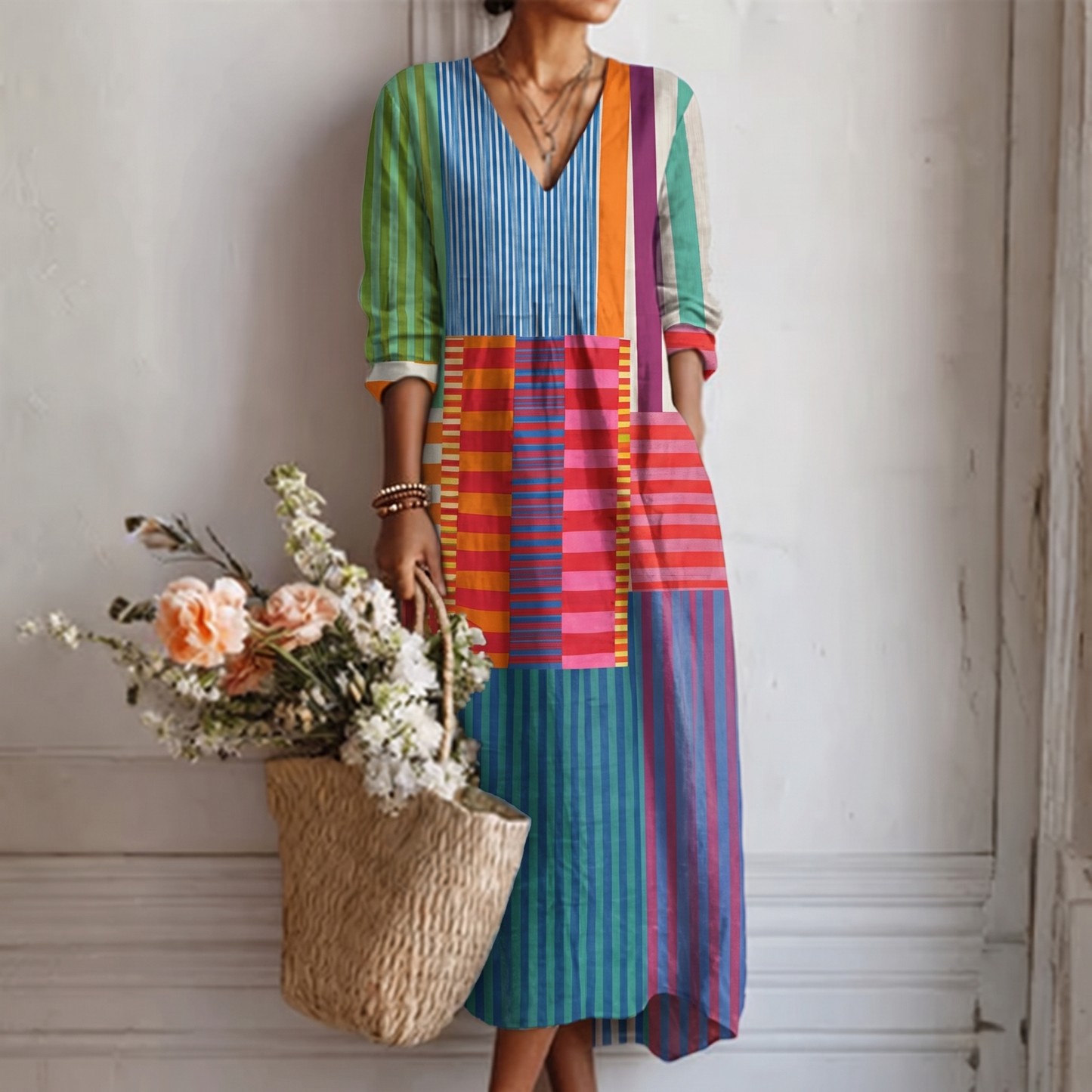 Vestido de Paseo Elegante