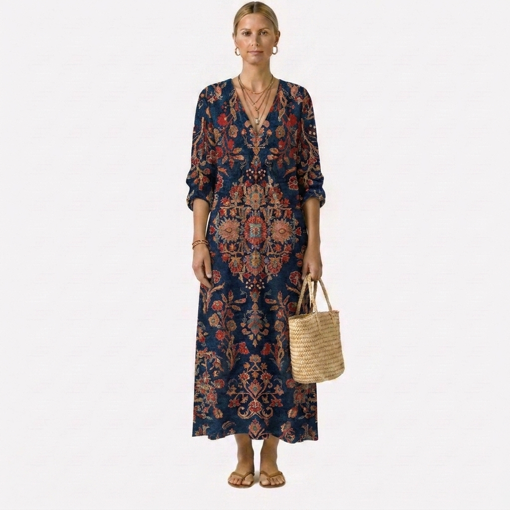 Vestido Floral con Encanto