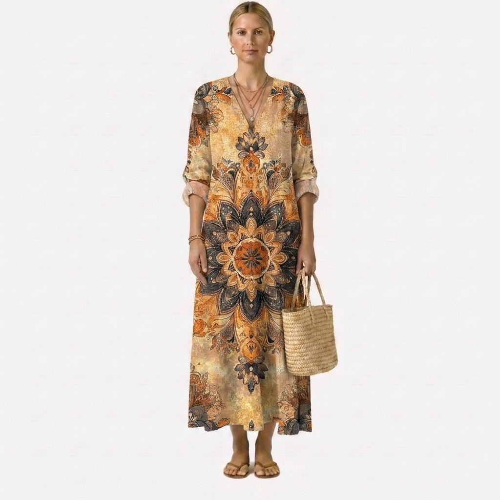 Vestido Floral Elegancia Natural