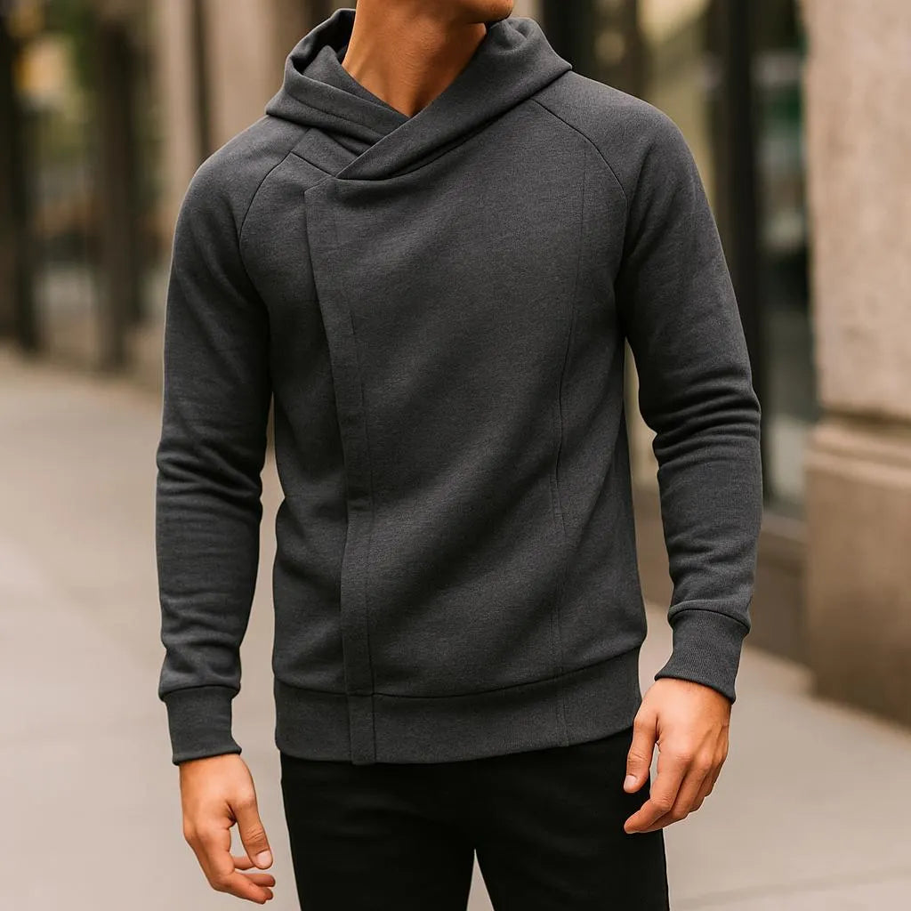 Elegante sudadera con cremallera
