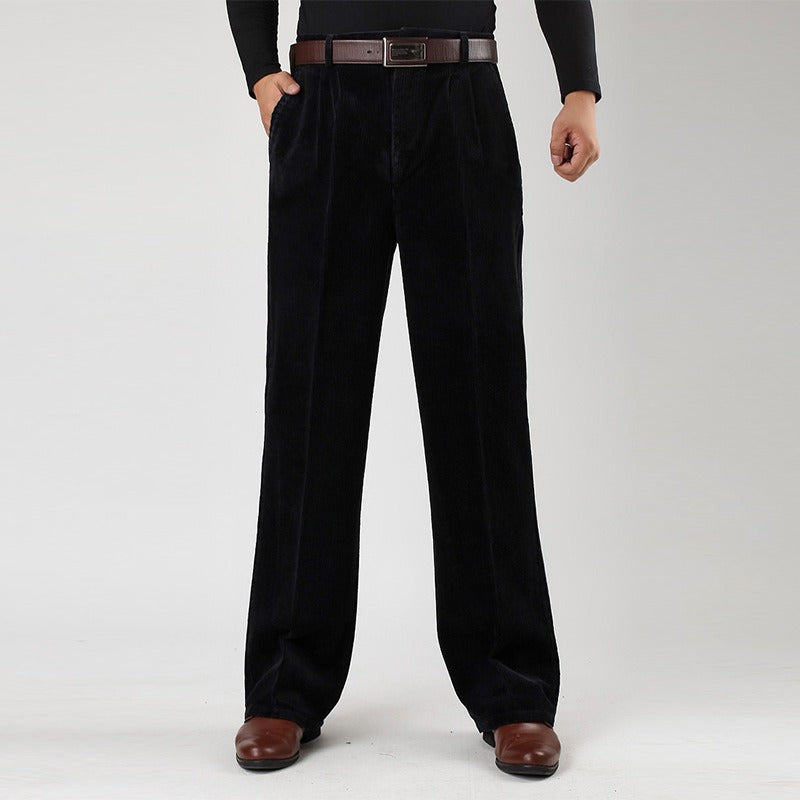 Elegantes pantalones de pana