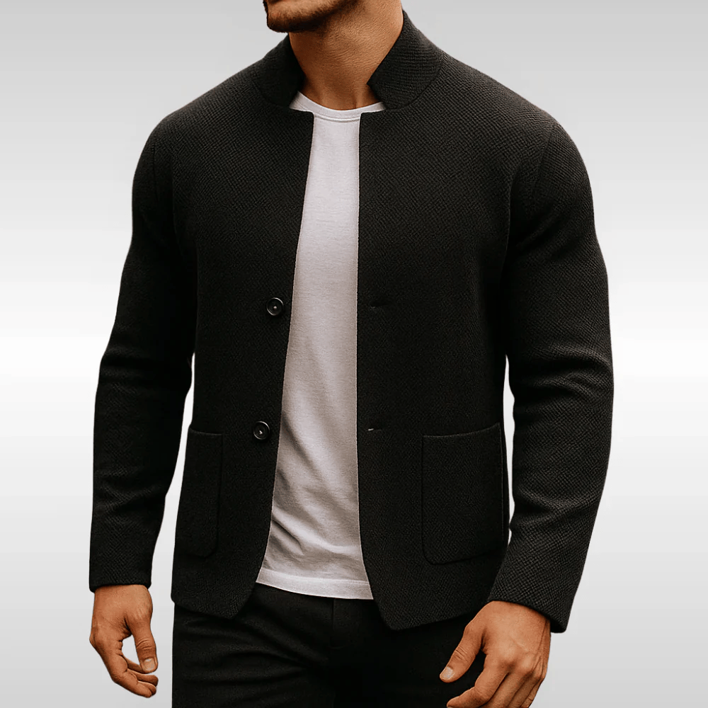 Elegante cárdigan para hombre