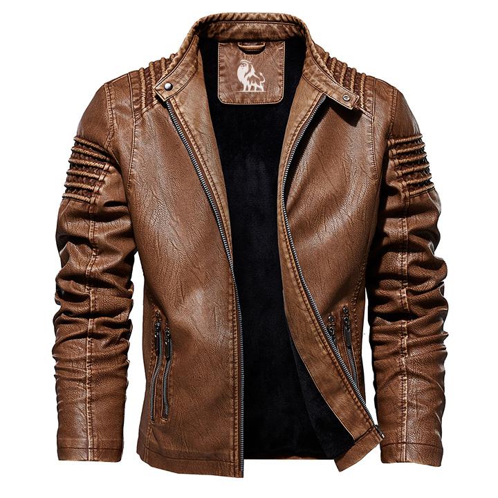 Chaqueta de cuero vintage