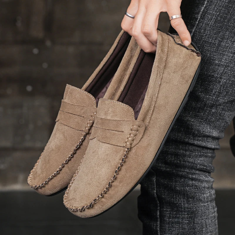 Mocasines de ante elegantes