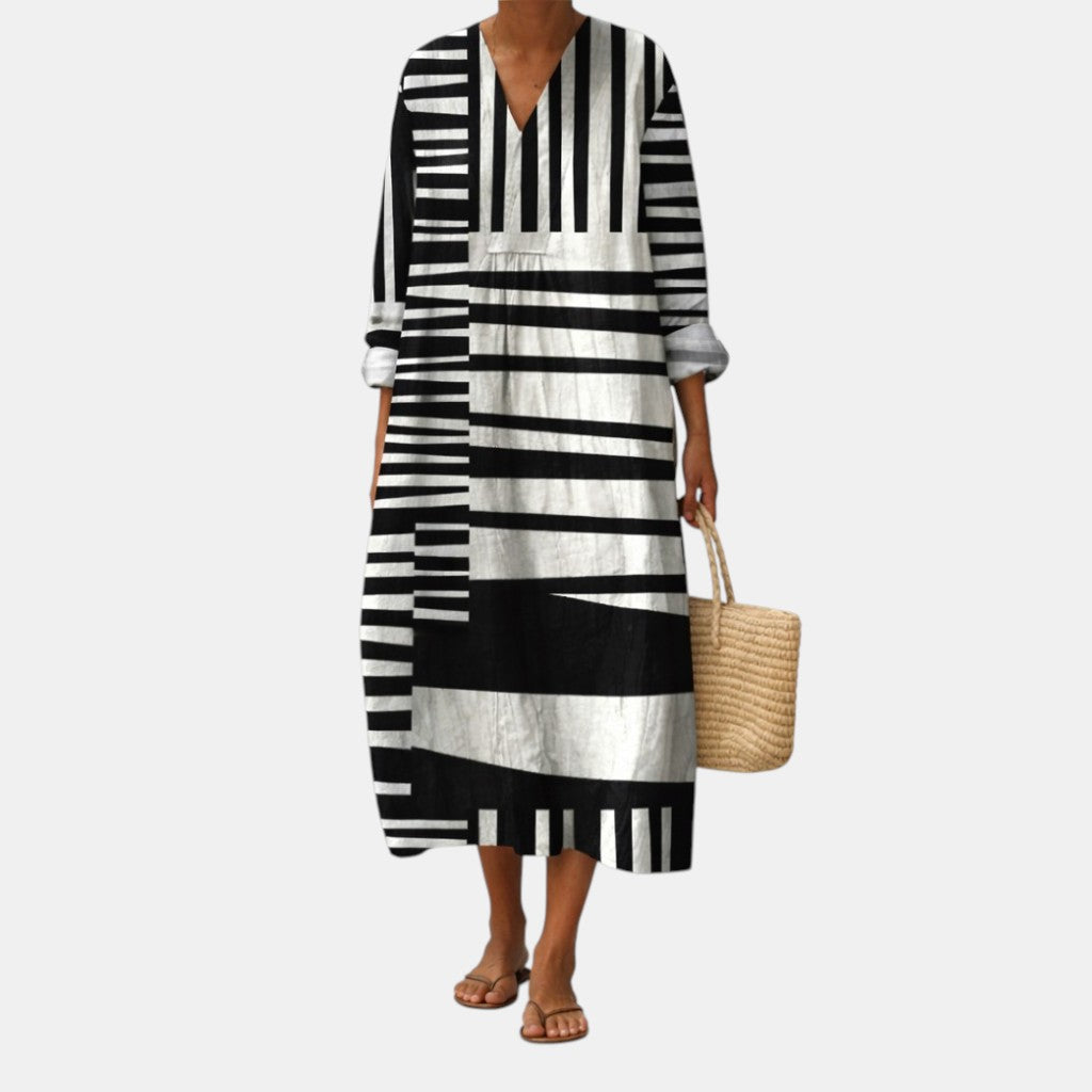 Vestido Estampado Gráfico