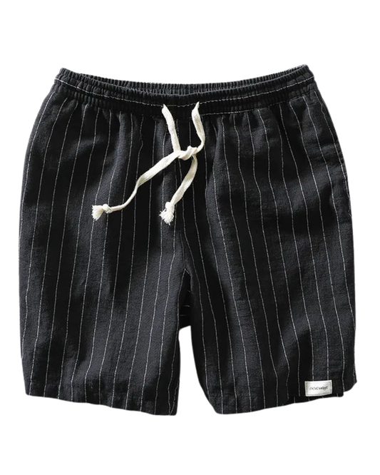 Pantalones cortos de algodón y lino