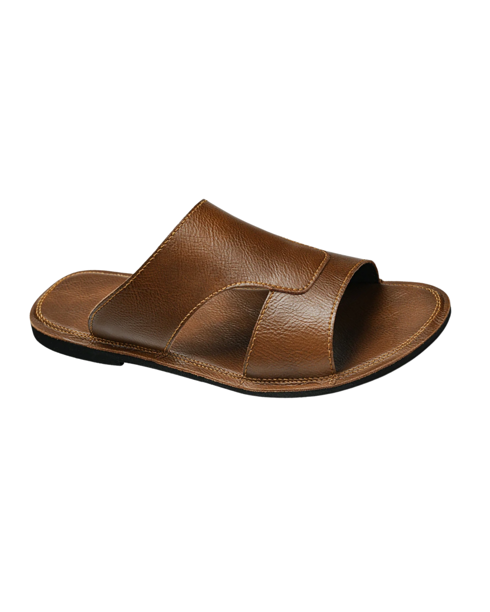 Sandalias de playa elegantes de piel