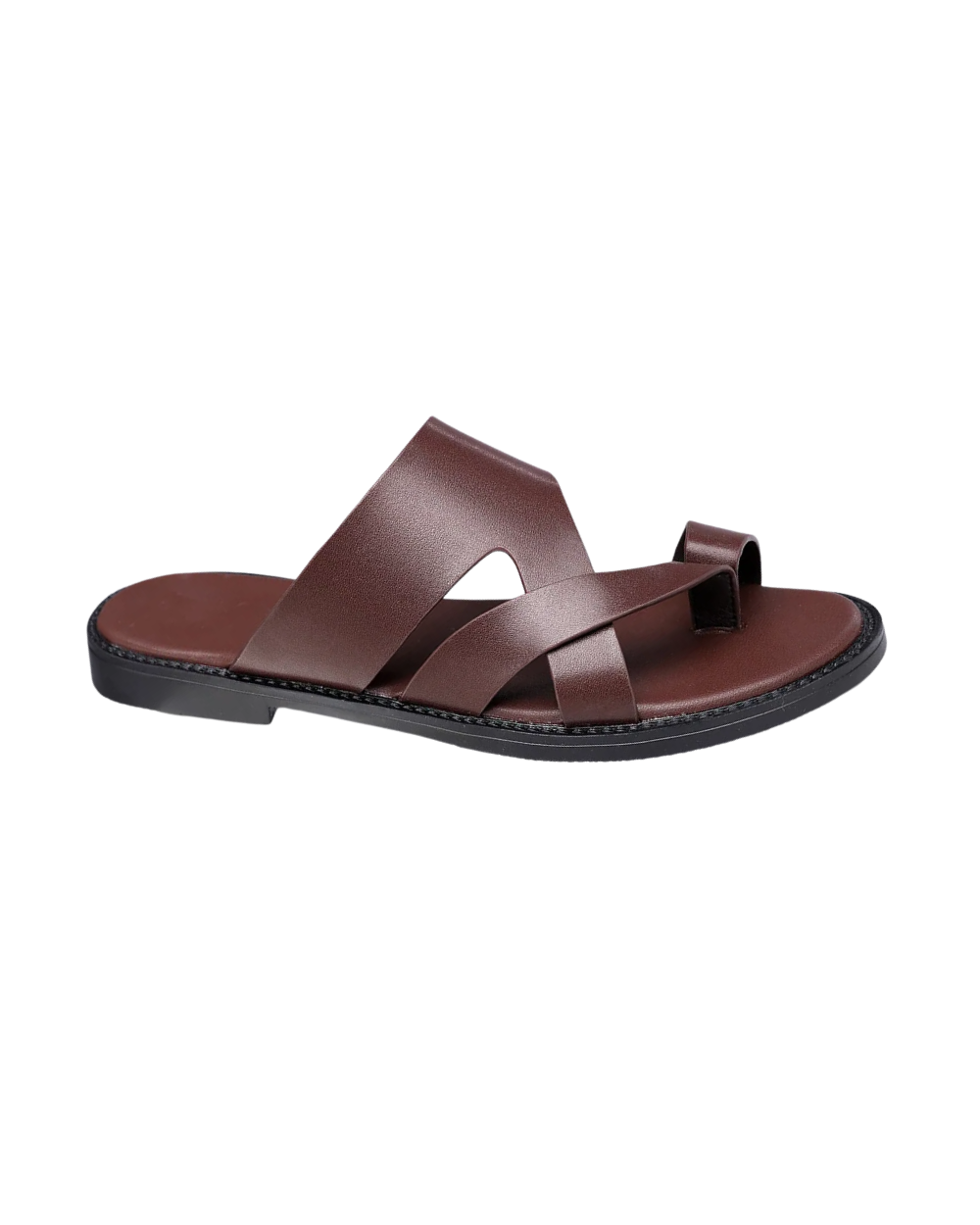 Zapatillas de cuero elegantes