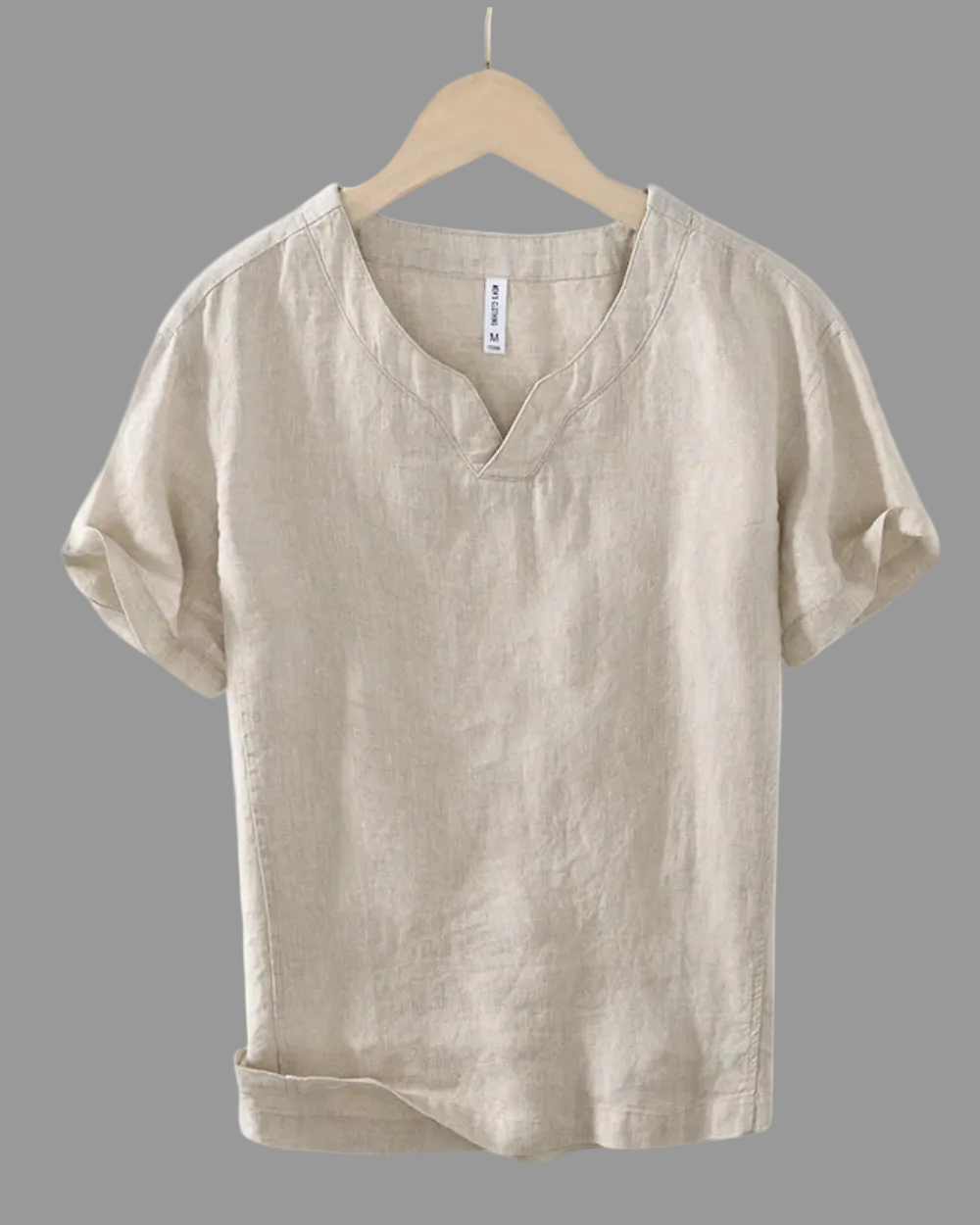 Elegante camisa de lino