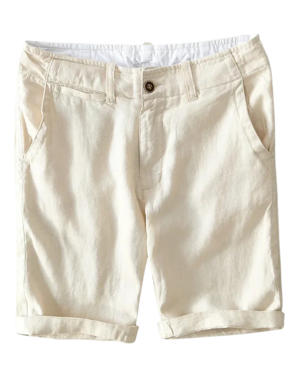 Pantalones cortos de lino