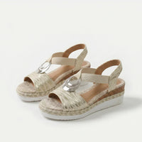 Beige/Plata