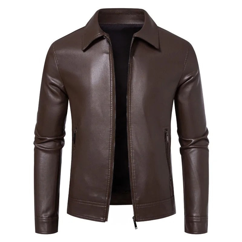 Casual Business Chaqueta de cuero