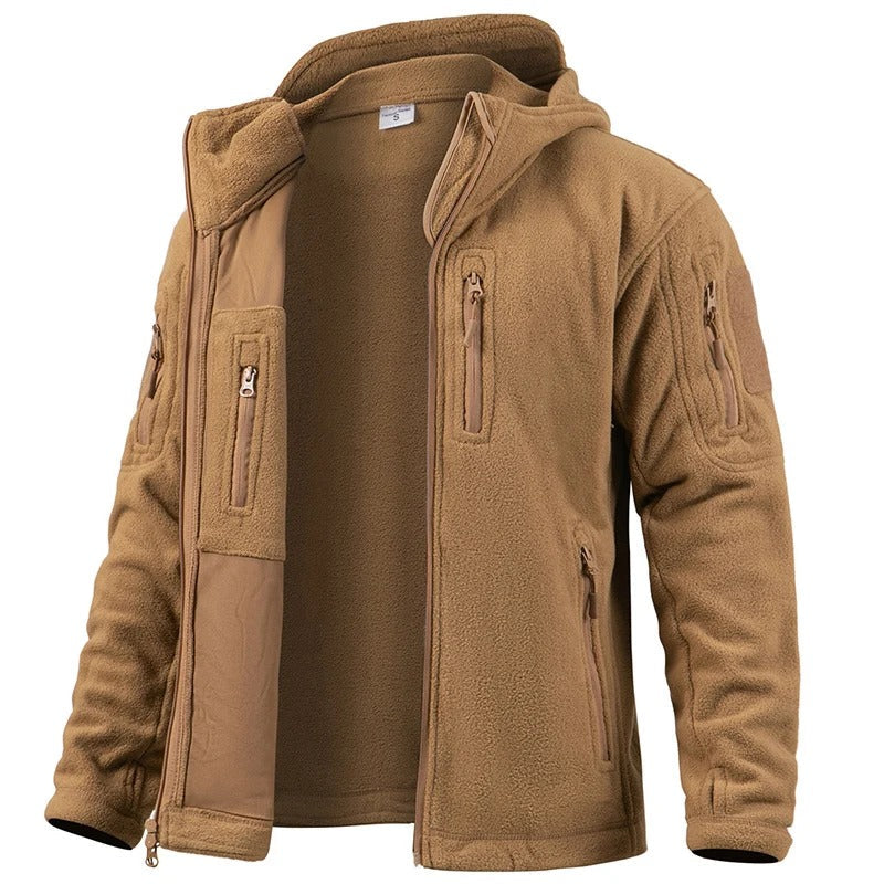 Elegante chaqueta polar de invierno