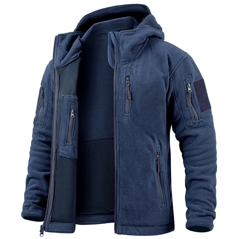 Elegante chaqueta polar de invierno