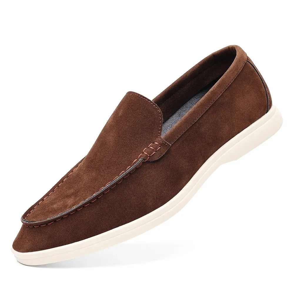 Mocasines clásicos de ante