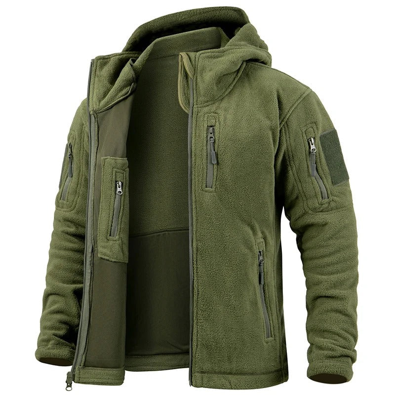 Elegante chaqueta polar de invierno