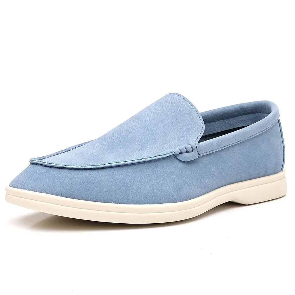Mocasines clásicos de ante
