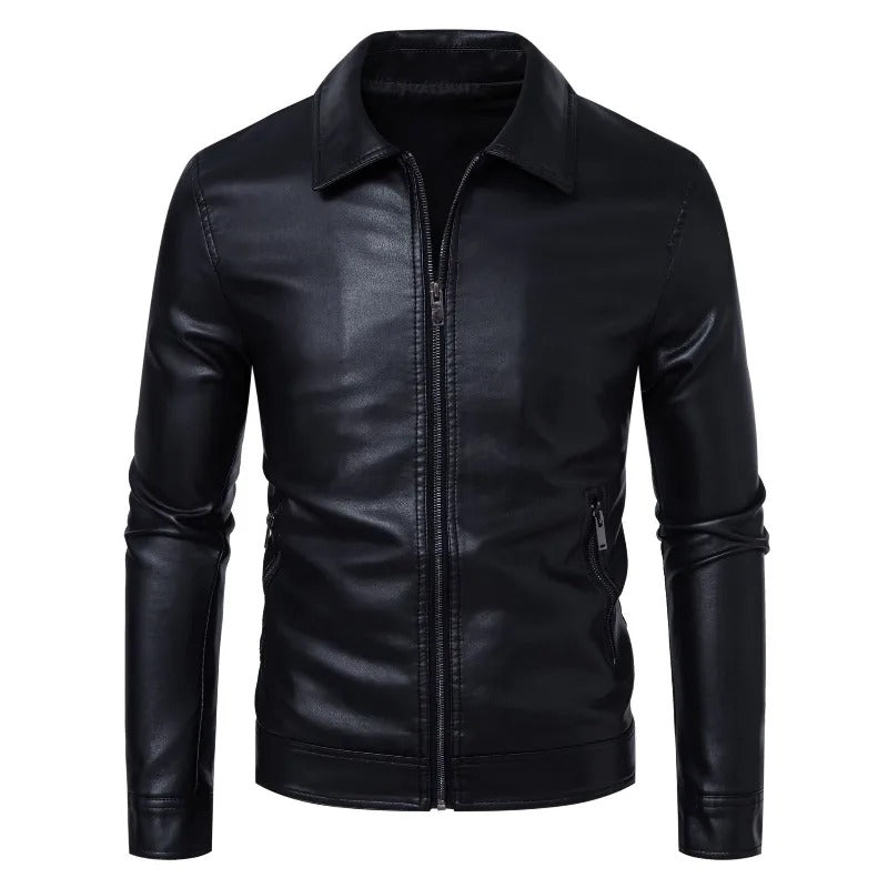 Casual Business Chaqueta de cuero