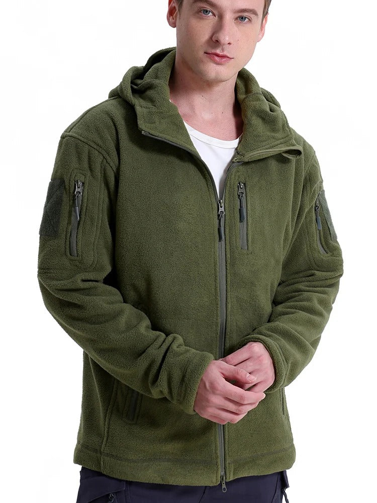 Elegante chaqueta polar de invierno