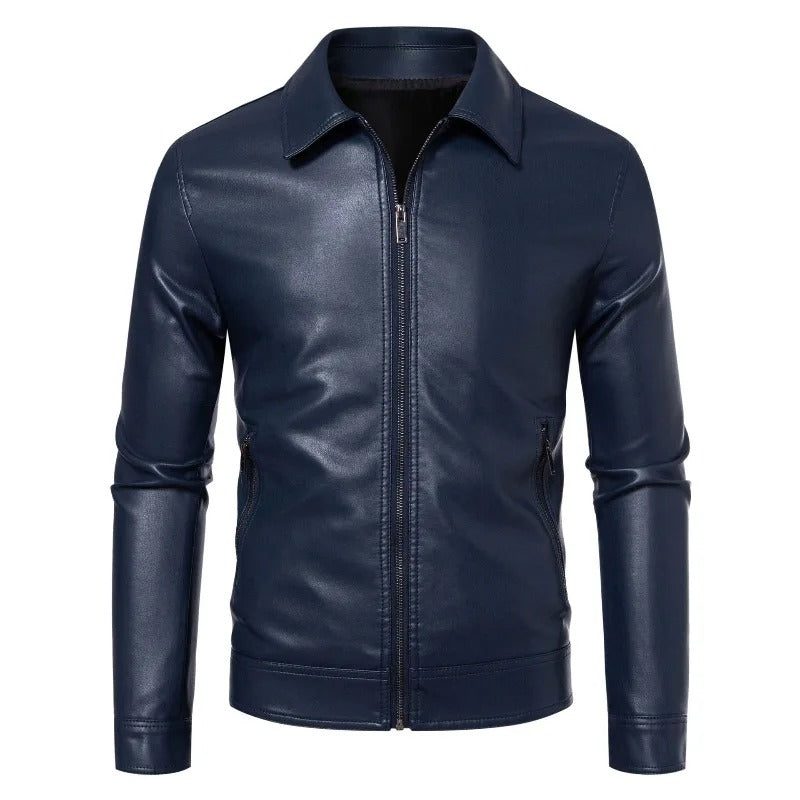 Casual Business Chaqueta de cuero