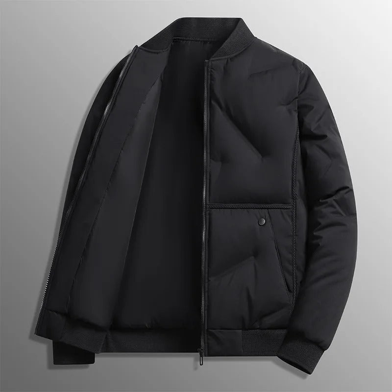Elegante chaqueta de béisbol de algodón