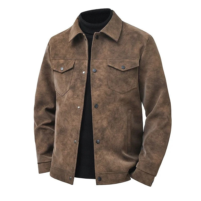 Chaqueta de ante premium