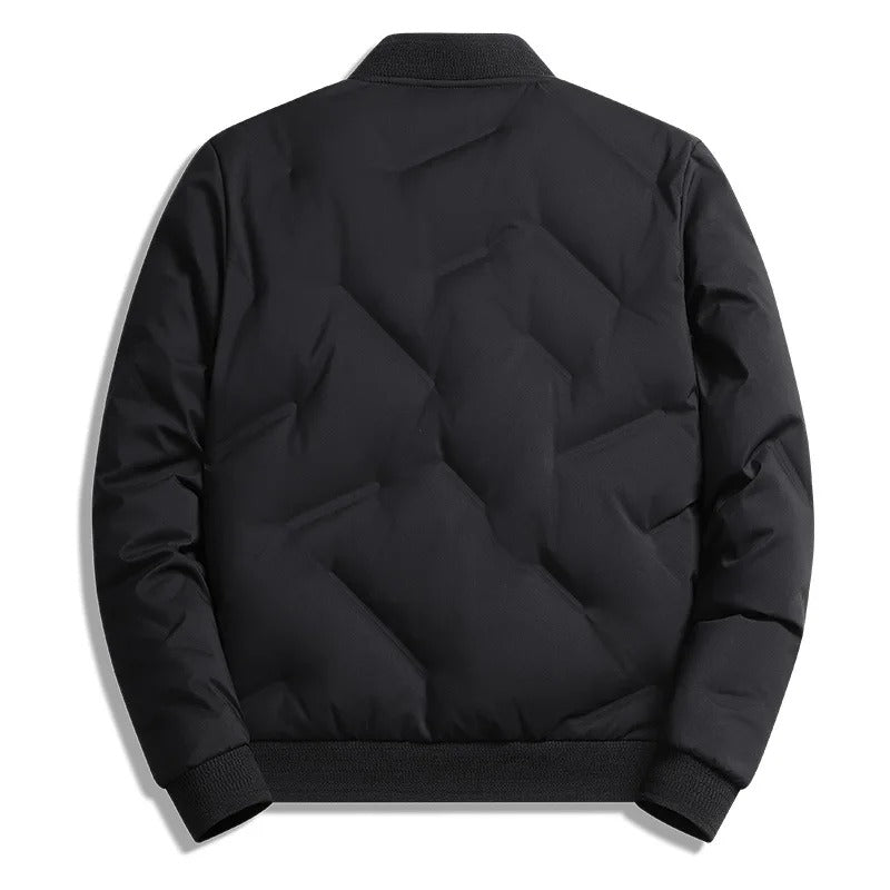 Elegante chaqueta de béisbol de algodón