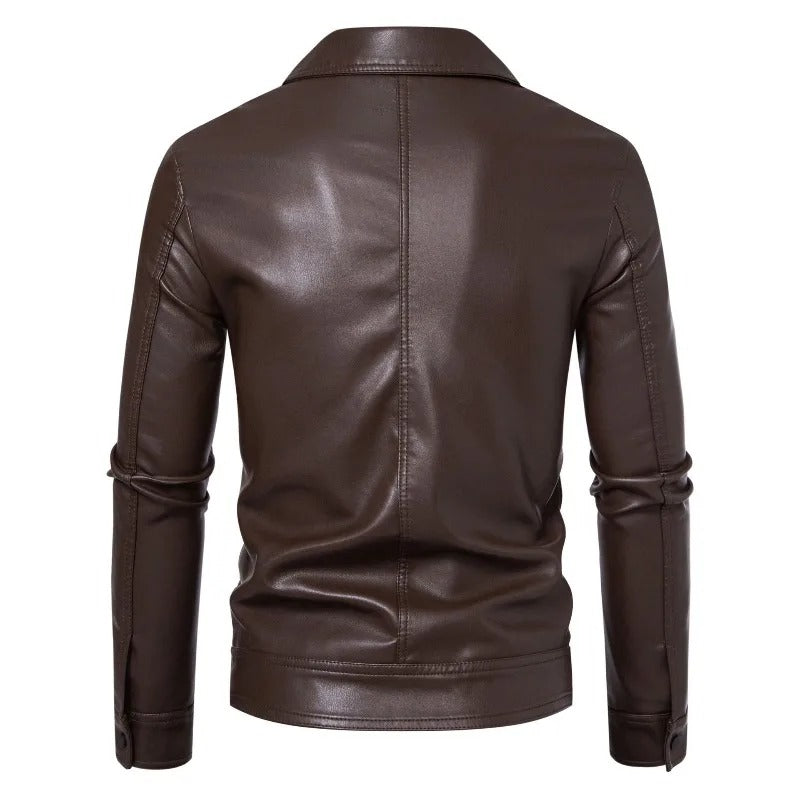 Casual Business Chaqueta de cuero